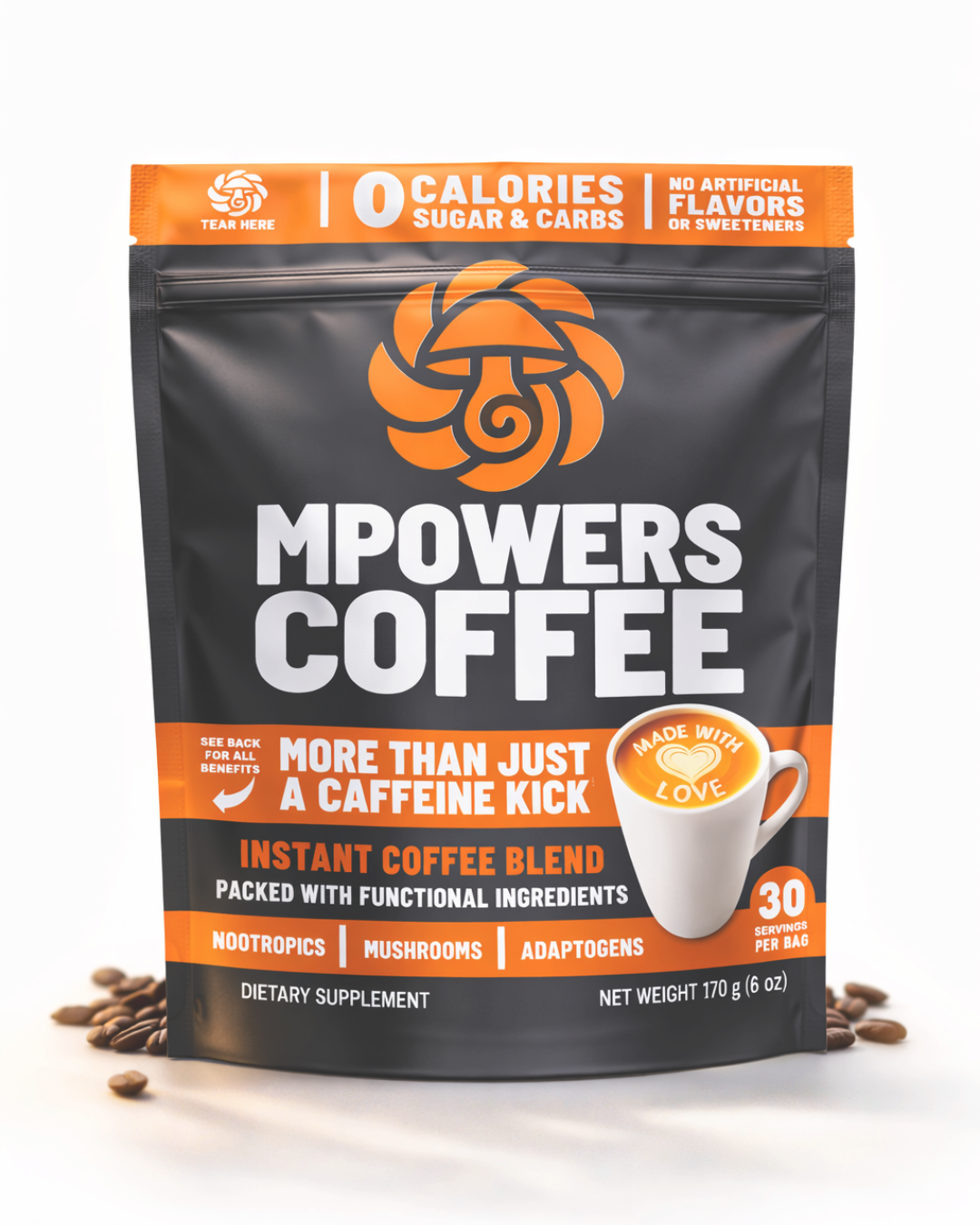 MPOWERS FUNCTIONAL MUSHROOM COFFEE